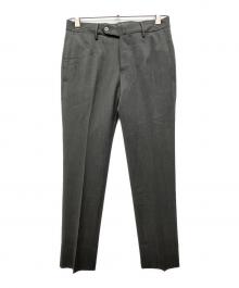 PT TORINO（ピーティートリノ）の古着「サキソニーウールテクノウォッシャブル スラックス」｜グレー