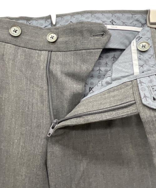 PT TORINO（ピーティートリノ）PT TORINO (ピーティートリノ) サキソニーウールテクノウォッシャブル スラックス グレー サイズ:42の古着・服飾アイテム