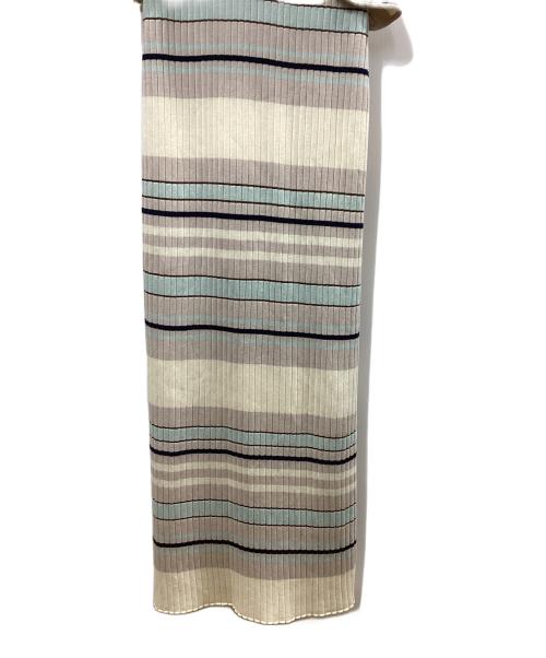 HER LIP TO（ハーリップトゥ）Her lip to (ハーリップトゥ) Multi Stripe Back Ribbon Dress ピンク サイズ:Sの古着・服飾アイテム