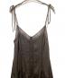 HER LIP TO (ハーリップトゥ) Lace-Trimmed Satin Cami Dress ブラウン サイズ:S：6000円