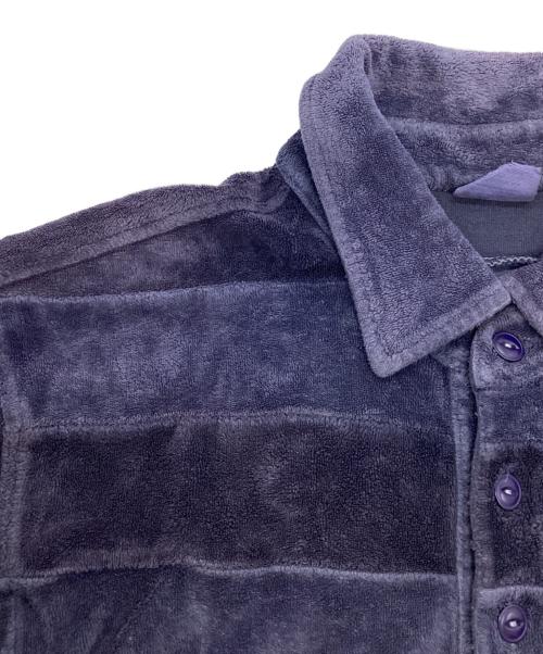 Champion（チャンピオン）Champion (チャンピオン) 80’Sパイル地ポロシャツ ネイビー サイズ:Mの古着・服飾アイテム