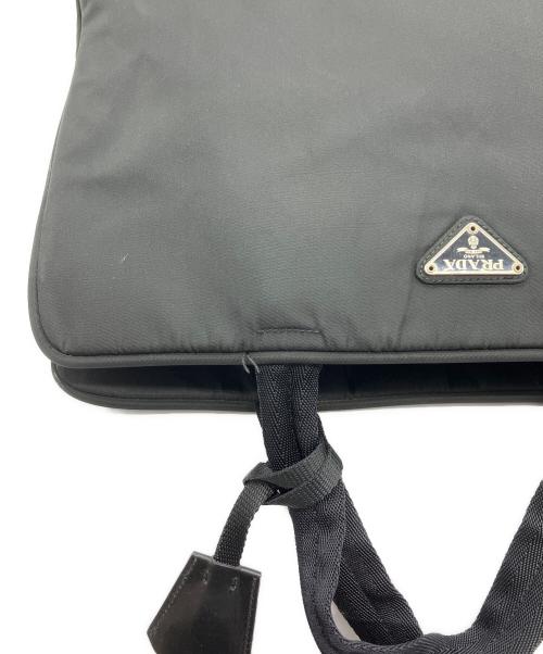 PRADA（プラダ）PRADA (プラダ) ナイロンブリーフケース ブラックの古着・服飾アイテム