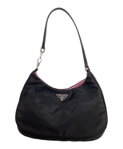 PRADA（プラダ）PRADA (プラダ) アクセサリーポーチ ブラックの古着・服飾アイテム