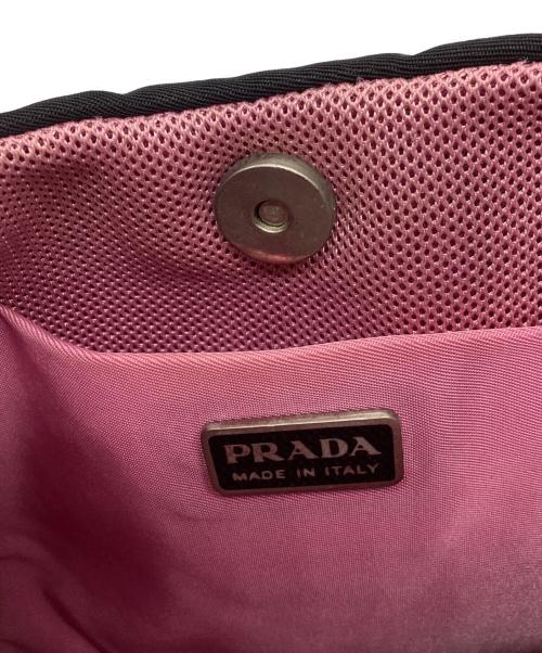 PRADA（プラダ）PRADA (プラダ) アクセサリーポーチ ブラックの古着・服飾アイテム