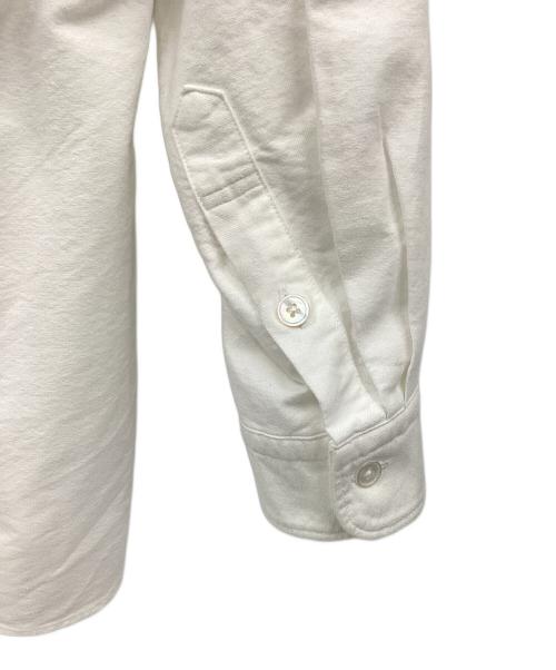 RAKINES（ラキネス）RAKINES (ラキネス) バンドカラーシャツ ホワイト サイズ:2の古着・服飾アイテム