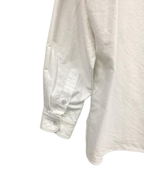 RAKINES（ラキネス）RAKINES (ラキネス) バンドカラーシャツ ホワイト サイズ:2の古着・服飾アイテム