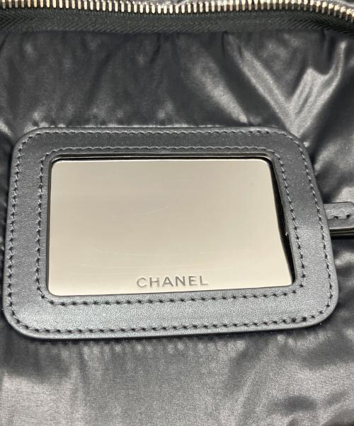 CHANEL（シャネル）CHANEL (シャネル) CHANEL ココ ネージュ マトラッセ ココマーク チェーン ミニ リュック グレー サイズ:ミニ/miniの古着・服飾アイテム