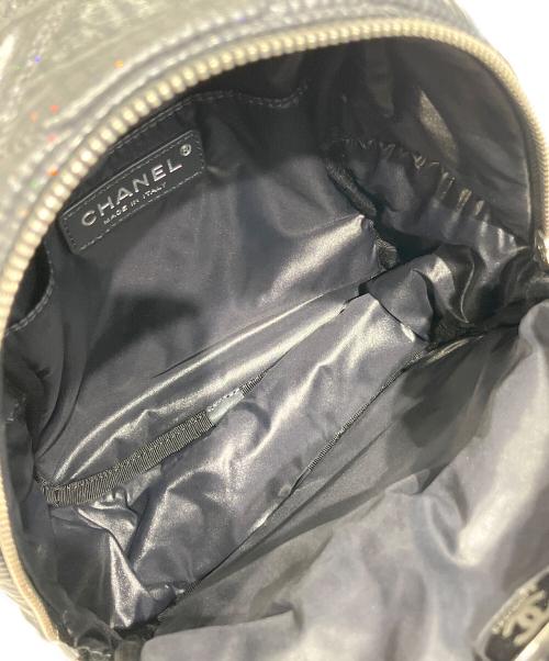 CHANEL（シャネル）CHANEL (シャネル) CHANEL ココ ネージュ マトラッセ ココマーク チェーン ミニ リュック グレー サイズ:ミニ/miniの古着・服飾アイテム