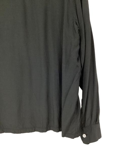 UNUSED（アンユーズド）UNUSED (アンユーズド) レーヨンシャツ ブラック サイズ:2の古着・服飾アイテム