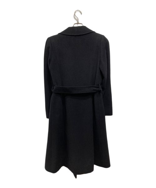 HERNO（ヘルノ）HERNO (ヘルノ) ウールカシミヤロングコート ブラック サイズ:無しの古着・服飾アイテム