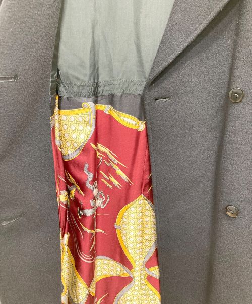 HERNO（ヘルノ）HERNO (ヘルノ) ウールカシミヤロングコート ブラック サイズ:無しの古着・服飾アイテム