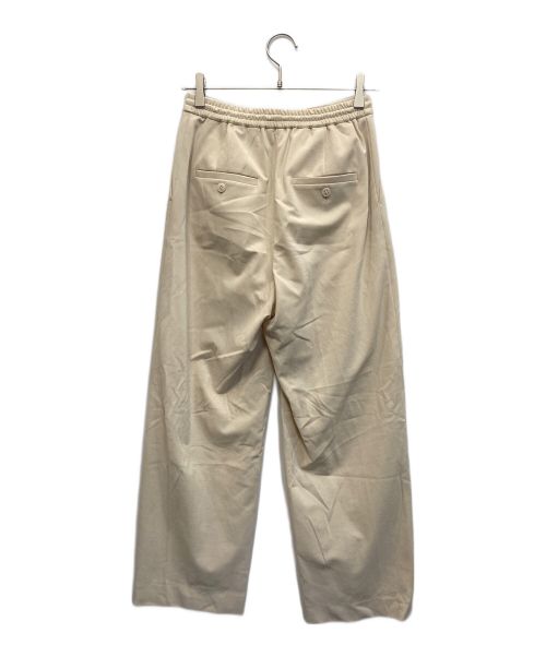 BALLSEY（ボールジィ）BALLSEY (ボールジィ) プレシャスモックドローストリングストレートパンツ アイボリー サイズ:34の古着・服飾アイテム