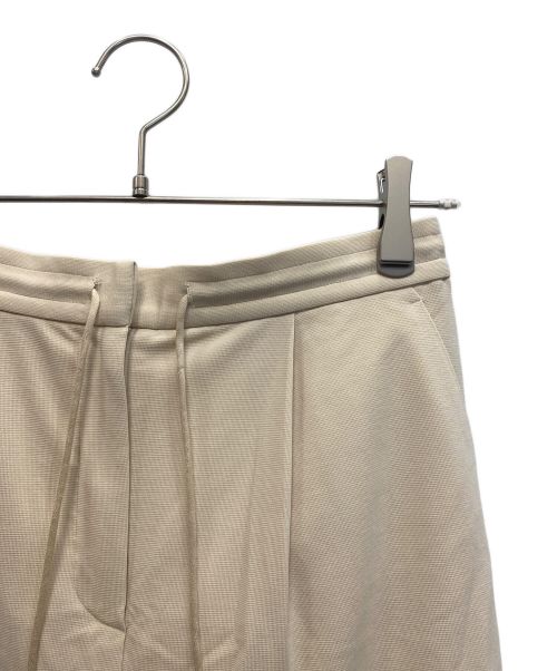 BALLSEY（ボールジィ）BALLSEY (ボールジィ) プレシャスモックドローストリングストレートパンツ アイボリー サイズ:34の古着・服飾アイテム