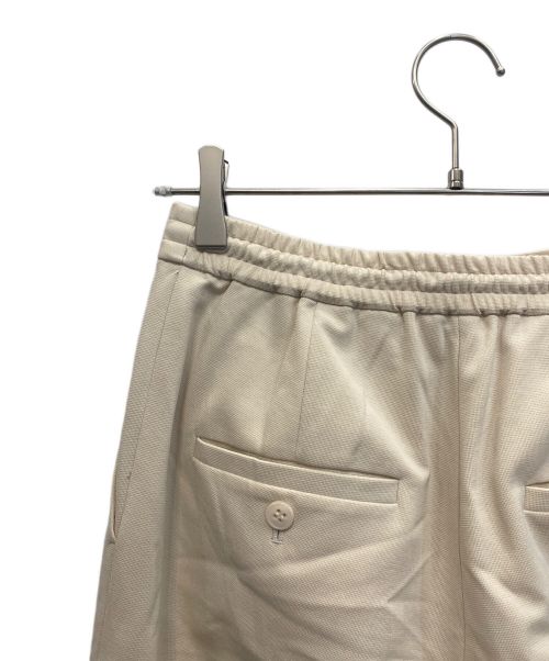 BALLSEY（ボールジィ）BALLSEY (ボールジィ) プレシャスモックドローストリングストレートパンツ アイボリー サイズ:34の古着・服飾アイテム