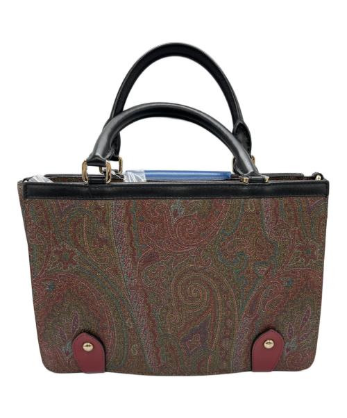 ETRO（エトロ）ETRO (エトロ) 2WAYショルダーバッグ ブラウンの古着・服飾アイテム