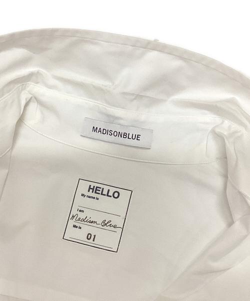 MADISON BLUE（マディソンブルー）MADISON BLUE (マディソンブルー) J.BRADLEY LONGSLEEVE SHIRT ホワイト サイズ:01の古着・服飾アイテム