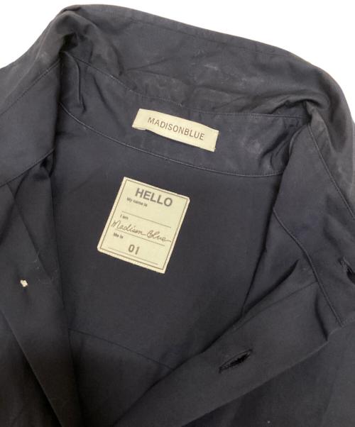MADISON BLUE（マディソンブルー）MADISON BLUE (マディソンブルー) J.BRADLEY LONGSLEEVE SHIRT ネイビー サイズ:01の古着・服飾アイテム
