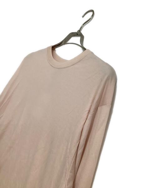 BODHI（ボーディ）BODHI (ボーディ) Spick and Span (スピックアンドスパン) カシミヤロングTEE ×Higuchi Kaori ピンク サイズ:S 未使用品の古着・服飾アイテム