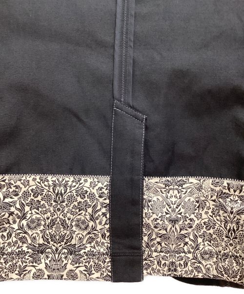 COMME des GARCONS JUNYA WATANABE MAN（コム デ ギャルソン ジュンヤ ワタナベ マン）COMME des GARCONS JUNYA WATANABE MAN (コム デ ギャルソン ジュンヤ ワタナベ マン) ウールラミーポプリン×多素材MIXジャケット グレー×ブラック サイズ:XSの古着・服飾アイテム