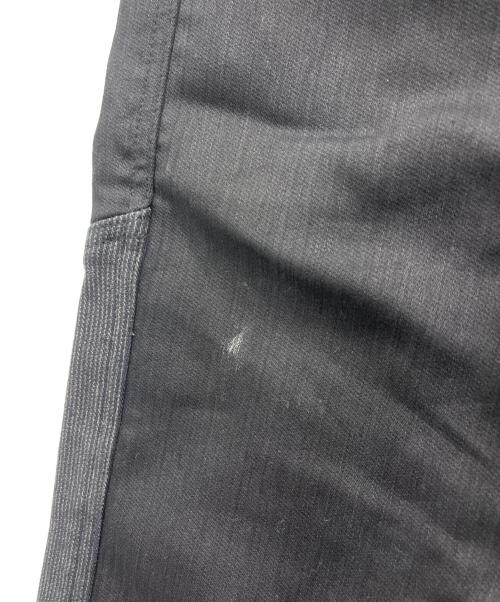 COMME des GARCONS JUNYA WATANABE MAN（コム デ ギャルソン ジュンヤ ワタナベ マン）COMME des GARCONS JUNYA WATANABE MAN (コム デ ギャルソン ジュンヤ ワタナベ マン) 綿ナイロンウレタンデニム×ウールチェックパンツ グレー×ブラック サイズ:XSの古着・服飾アイテム