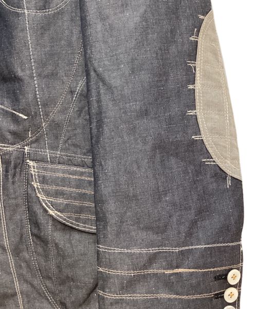 COMME des GARCONS JUNYA WATANABE MAN（コム デ ギャルソン ジュンヤ ワタナベ マン）COMME des GARCONS JUNYA WATANABE MAN (コム デ ギャルソン ジュンヤ ワタナベ マン) シャンブレーコート グレー サイズ:Sの古着・服飾アイテム