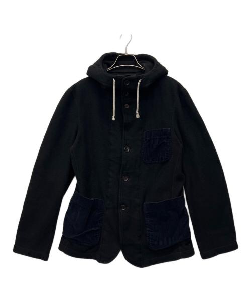 COMME des GARCONS SHIRT（コムデギャルソンシャツ）COMME des GARCONS SHIRT (コムデギャルソンシャツ) フリースジャケット ブラック サイズ:Sの古着・服飾アイテム