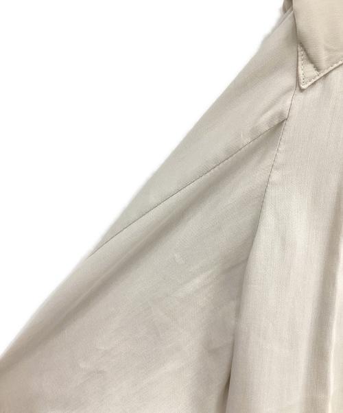 ETHOSENS（エトセンス）ETHOSENS (エトセンス) ショルダーパッドシャツ ライトグレー サイズ:表記なしの古着・服飾アイテム