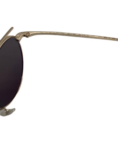 OLIVER PEOPLES（オリバーピープルズ）OLIVER PEOPLES (オリバーピープルズ) THE ROW (ザ ロウ) サングラス ゴールドの古着・服飾アイテム