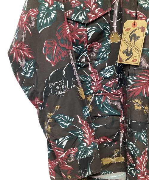GANGSTERVILLE（ギャングスタービル）GANGSTERVILLE (ギャングスタービル) JUNGLE PANTHER - MOUNTAIN PARKA ブラウン サイズ:M 未使用品の古着・服飾アイテム
