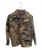 GANGSTERVILLEギャングスタービル）の古着「JUNGLE PANTHER - MOUNTAIN PARKA」｜グレージュ