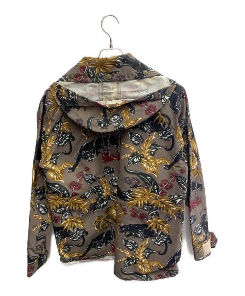 GANGSTERVILLE（ギャングスタービル）GANGSTERVILLE (ギャングスタービル) JUNGLE PANTHER - MOUNTAIN PARKA グレージュ サイズ:SIZE S 未使用品の古着・服飾アイテム