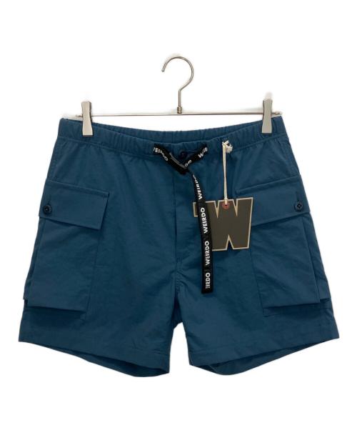 WEIRDO（ウィアード）WEIRDO (ウィアード) WEIRDO - NYLON CARGO SHORTS ブルー サイズ:Sの古着・服飾アイテム