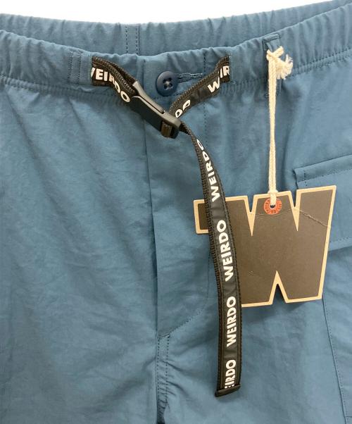 WEIRDO（ウィアード）WEIRDO (ウィアード) WEIRDO - NYLON CARGO SHORTS ブルー サイズ:Sの古着・服飾アイテム