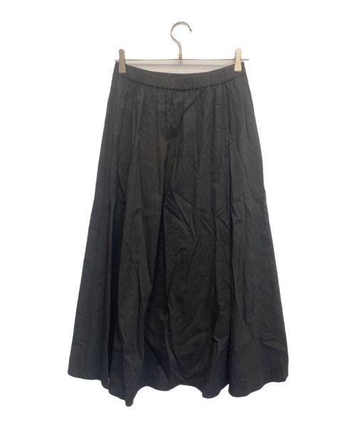 theory luxe（セオリーリュクス）theory luxe (セオリーリュクス) リネン混ストレッチスカート ブラック サイズ:38の古着・服飾アイテム