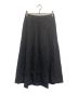 theory luxe（セオリーリュクス）の古着「リネン混ストレッチスカート」｜ブラック