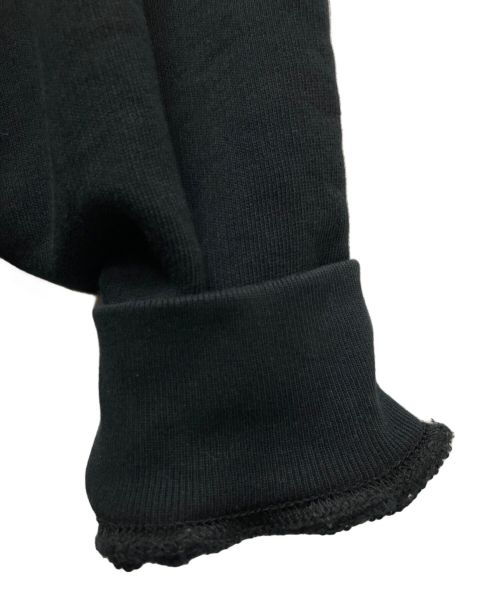 BALENCIAGA（バレンシアガ）BALENCIAGA (バレンシアガ) レインボーロゴ刺繍プルオーバーパーカー ブラック サイズ:Sの古着・服飾アイテム