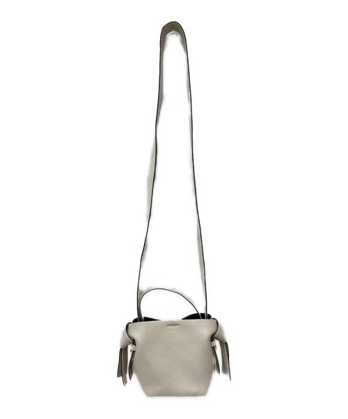 Acne studios（アクネ ストゥディオス）Acne studios (アクネ ストゥディオス) MUSUBI MICRO BAG ベージュの古着・服飾アイテム