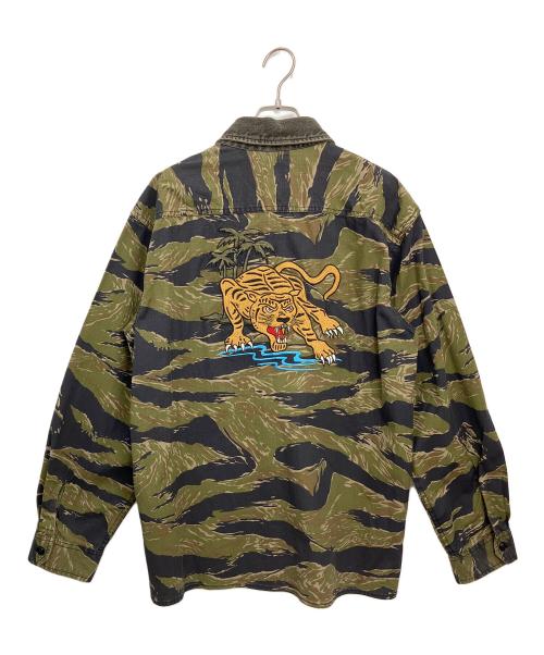 DIESEL（ディーゼル）DIESEL (ディーゼル) 長袖シャツ オリーブ サイズ:Sの古着・服飾アイテム