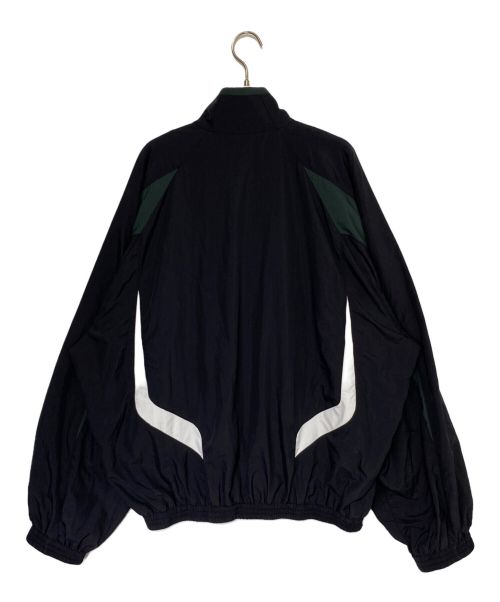 BALENCIAGA（バレンシアガ）BALENCIAGA (バレンシアガ) ロゴスポーティジャケット ブラック サイズ:Lの古着・服飾アイテム