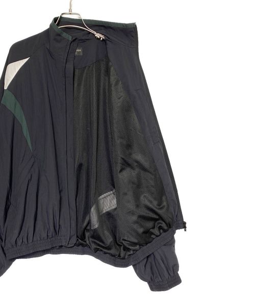 BALENCIAGA（バレンシアガ）BALENCIAGA (バレンシアガ) ロゴスポーティジャケット ブラック サイズ:Lの古着・服飾アイテム