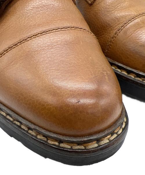 PARABOOT（パラブーツ）PARABOOT (パラブーツ) ダブルモンクストラップシューズ ブラウン サイズ:8の古着・服飾アイテム