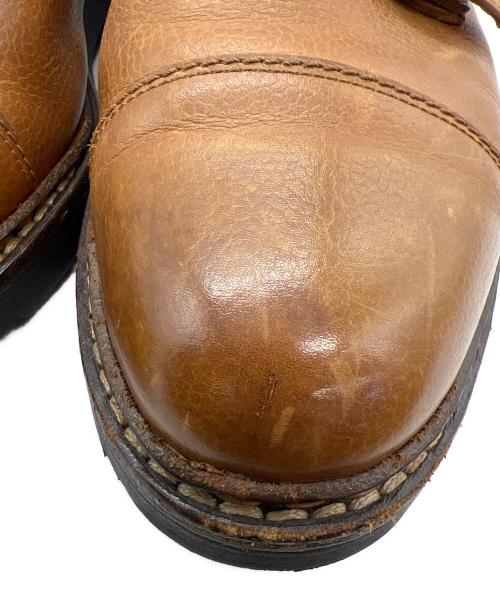PARABOOT（パラブーツ）PARABOOT (パラブーツ) ダブルモンクストラップシューズ ブラウン サイズ:8の古着・服飾アイテム
