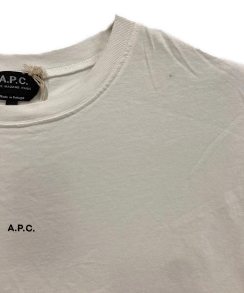 A.P.C.（アーペーセー）A.P.C. (アーペーセー) Tシャツ ホワイト サイズ:SIZE Lの古着・服飾アイテム