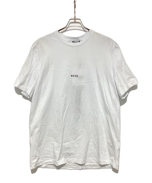 MSGM（エムエスジーエム）MSGM (エムエスジーエム) Tシャツ ホワイト サイズ:Lの古着・服飾アイテム