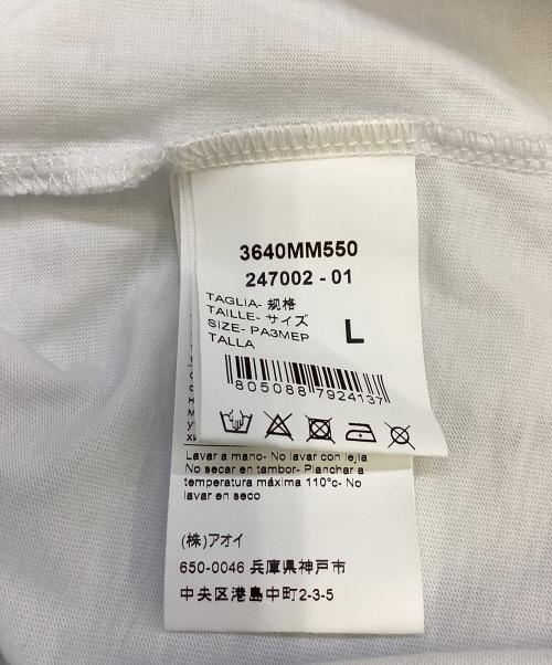 MSGM（エムエスジーエム）MSGM (エムエスジーエム) Tシャツ ホワイト サイズ:Lの古着・服飾アイテム