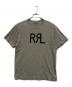 RRL（ダブルアール）の古着「ロゴTシャツ」｜グレー