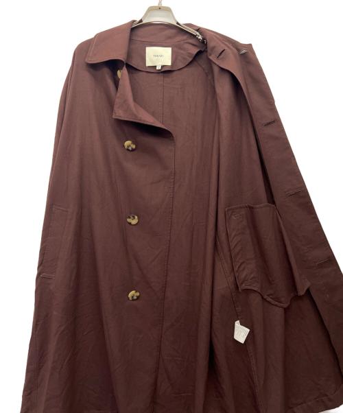 THEAD+（ジアディ）THEAD+ (ジアディ) コート ブラウン サイズ:Sの古着・服飾アイテム