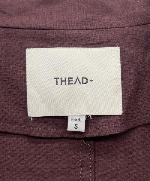 THEAD+（ジアディ）THEAD+ (ジアディ) コート ブラウン サイズ:Sの古着・服飾アイテム