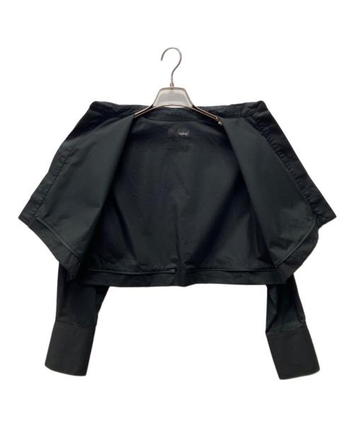 styling/（スタイリング）styling/ (スタイリング) 2WAYセパレートシャツ ブラック サイズ:FREEの古着・服飾アイテム