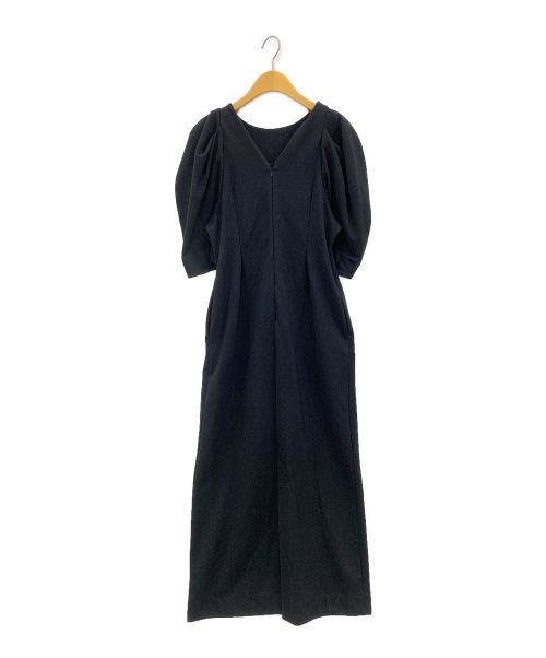 styling/（スタイリング）styling/ (スタイリング) ボリュームスリーブカットワンピース ブラック サイズ:1の古着・服飾アイテム